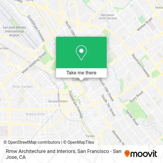 Rmw Architecture and Interiors map