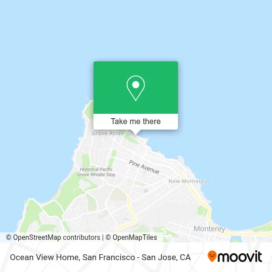 Ocean View Home map