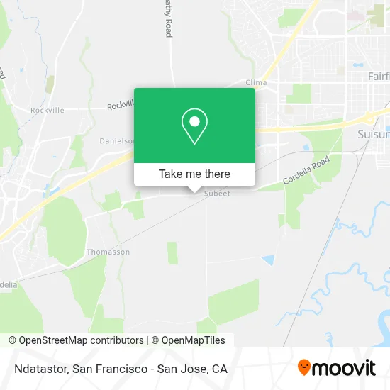 Ndatastor map
