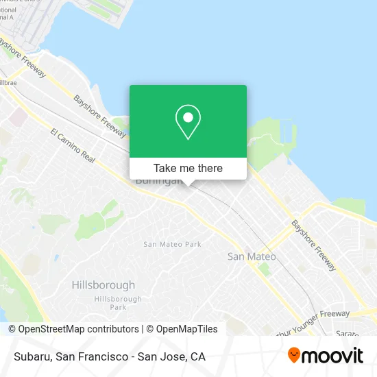 Subaru map