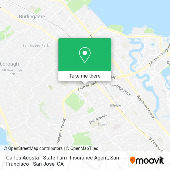 Carlos Acosta - State Farm Insurance Agent map