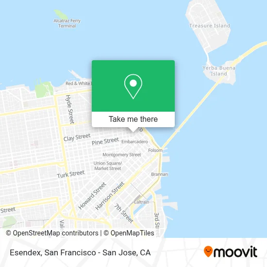 Esendex map