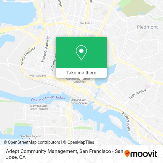 Adept Community Management map