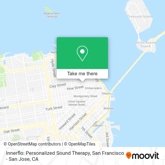 Innerflo: Personalized Sound Therapy map