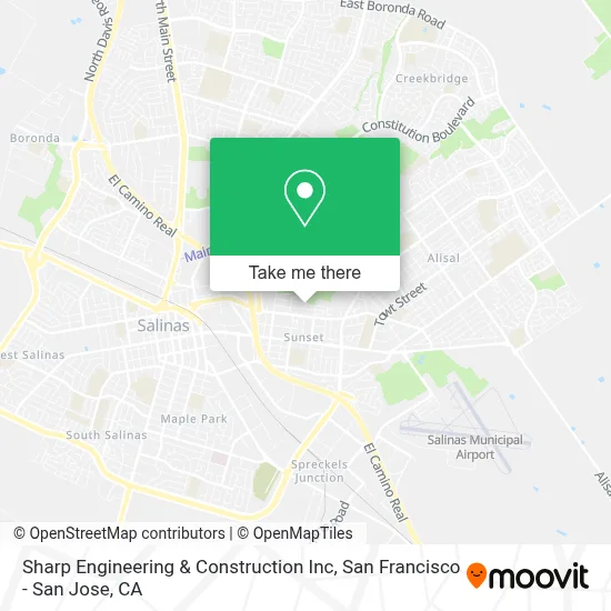 Sharp Engineering & Construction Inc map