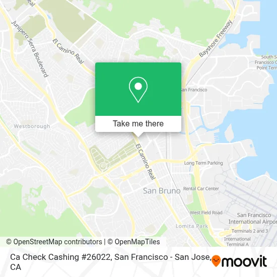 Ca Check Cashing #26022 map
