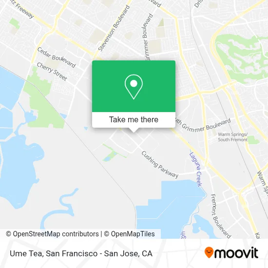 Ume Tea map