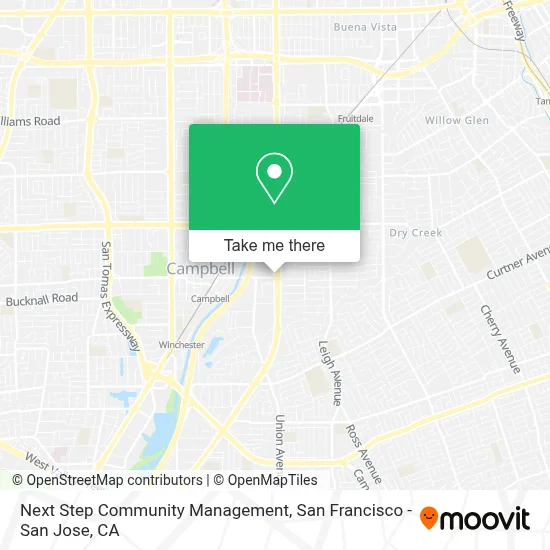 Next Step Community Management map