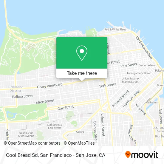 Cool Bread Sd map