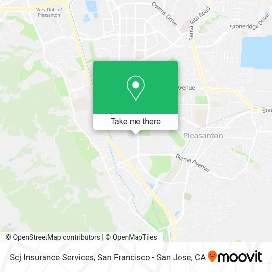 Scj Insurance Services map