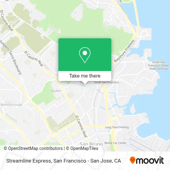 Streamline Express map