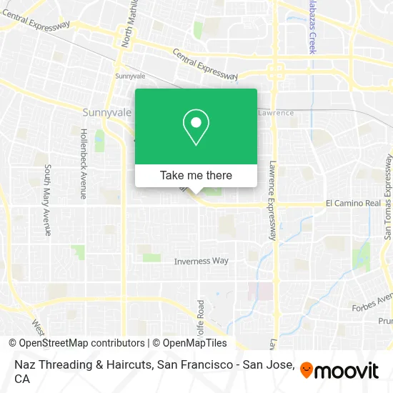 Naz Threading & Haircuts map