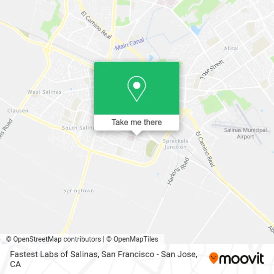 Fastest Labs of Salinas map