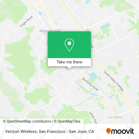 Verizon Wireless map