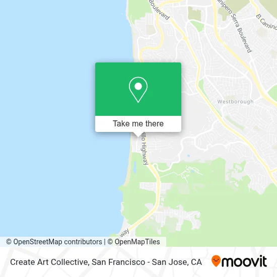 Create Art Collective map
