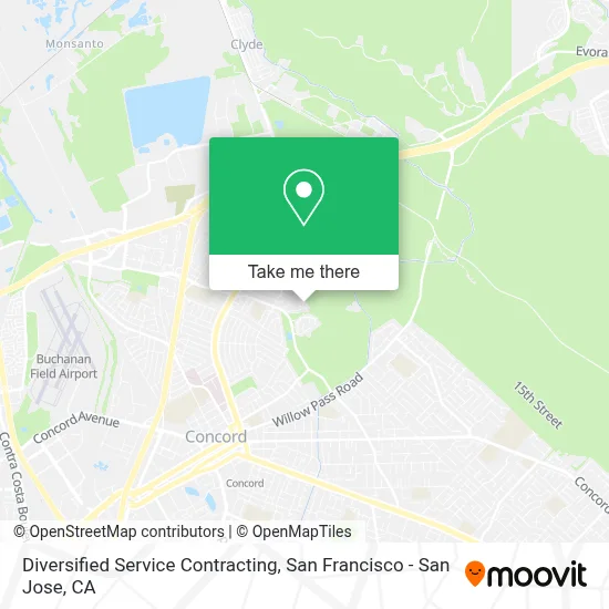 Diversified Service Contracting map