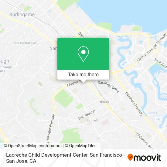 Lacreche Child Development Center map
