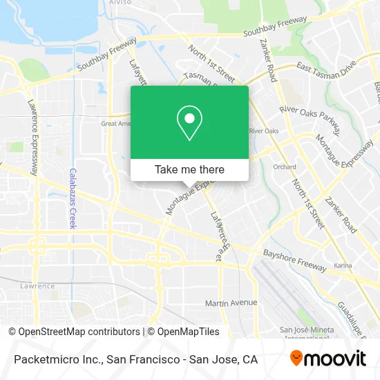 Packetmicro Inc. map