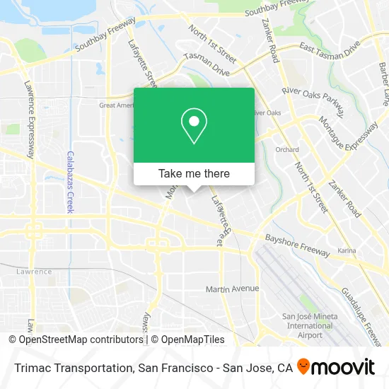 Trimac Transportation map