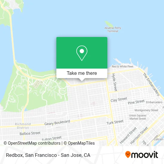 Redbox map