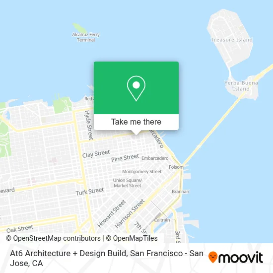At6 Architecture + Design Build map