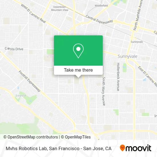 Mvhs Robotics Lab map
