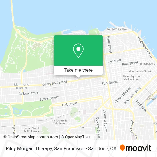 Riley Morgan Therapy map