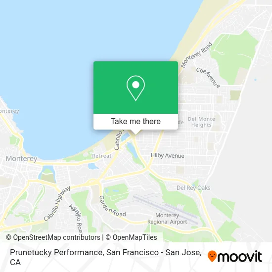 Prunetucky Performance map
