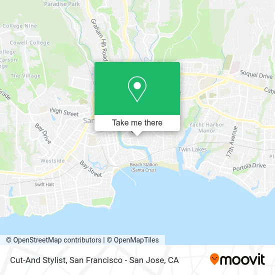 Cut-And Stylist map