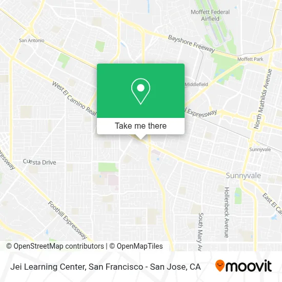 Jei Learning Center map