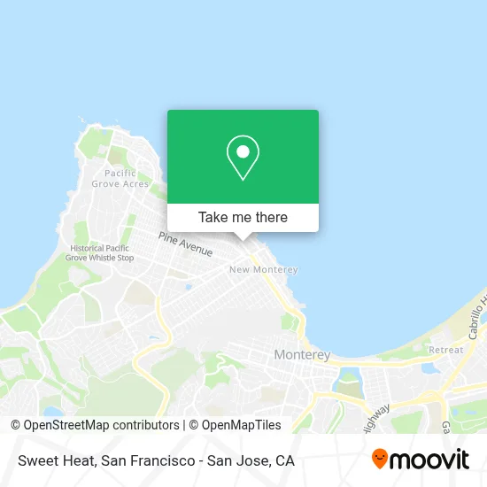 Sweet Heat map