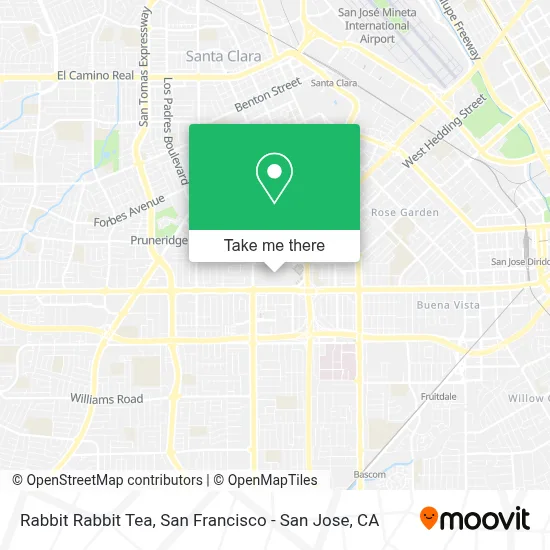 Rabbit Rabbit Tea map