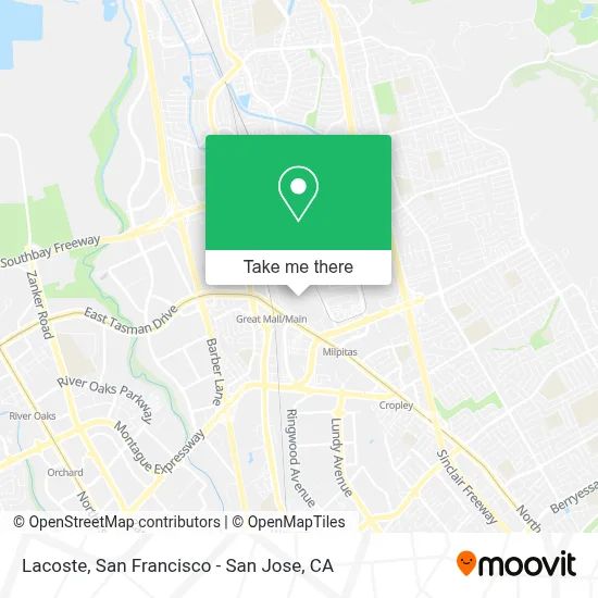 Lacoste map