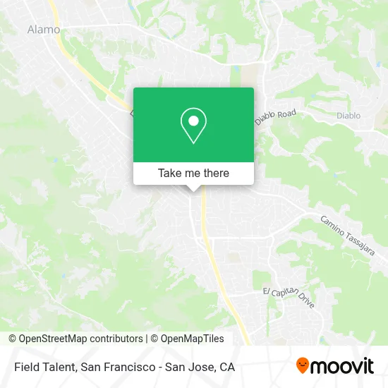 Field Talent map
