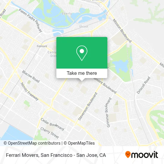 Ferrari Movers map