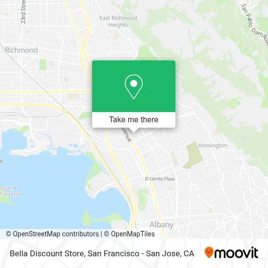 Bella Discount Store map