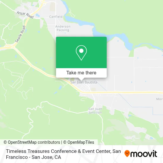 Timeless Treasures Conference & Event Center map