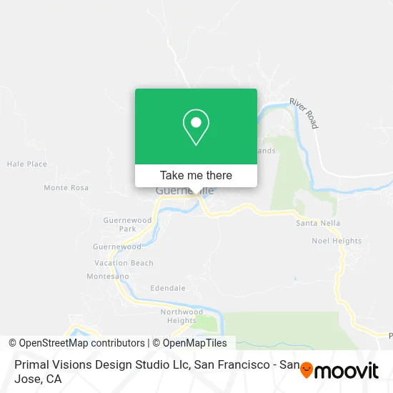 Primal Visions Design Studio Llc map