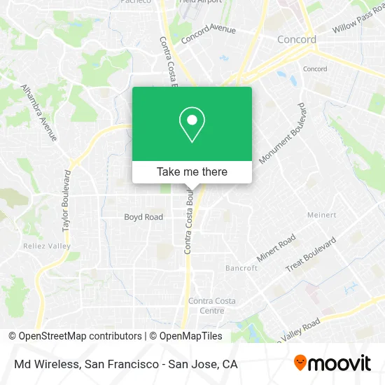 Md Wireless map