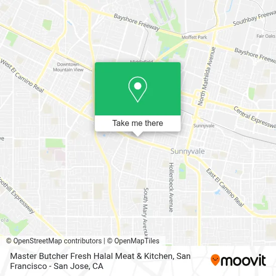 Master Butcher Fresh Halal Meat & Kitchen map