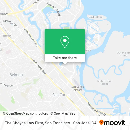 The Choyce Law Firm map