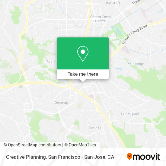 Creative Planning map