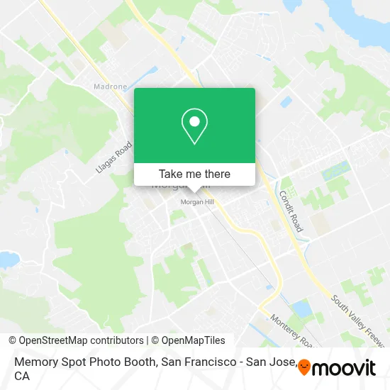 Memory Spot Photo Booth map