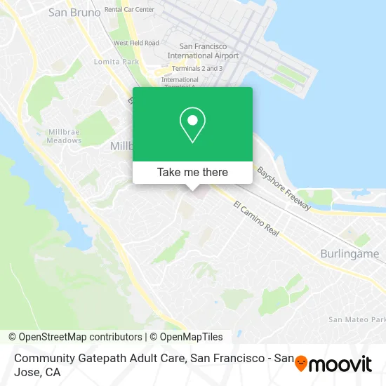 Community Gatepath Adult Care map