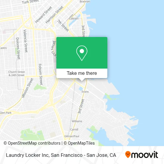 Laundry Locker Inc map