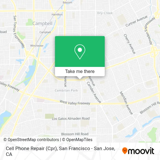 Cell Phone Repair (Cpr) map