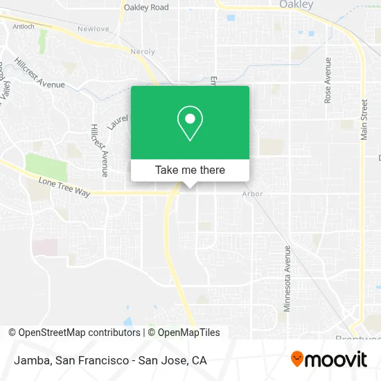 Jamba map