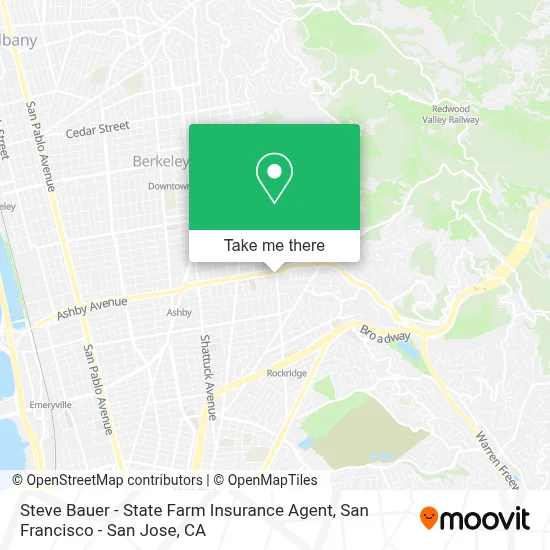 Steve Bauer - State Farm Insurance Agent map