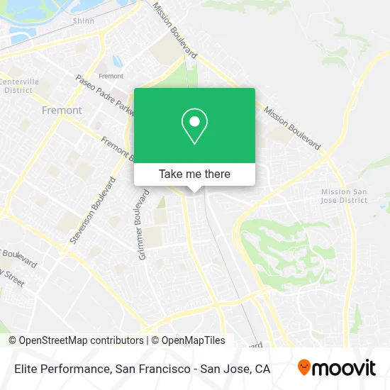 Elite Performance map