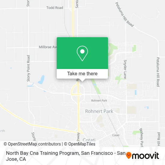North Bay Cna Training Program map